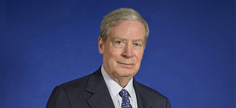 Headshot of Stanley Druckenmiller. 